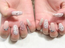 テラス(TERRACE)/キルティングツイードネイル