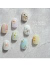 花火のようなお花アート