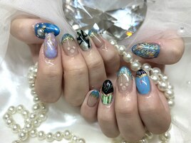 【Miyu】キャラクターネイル
