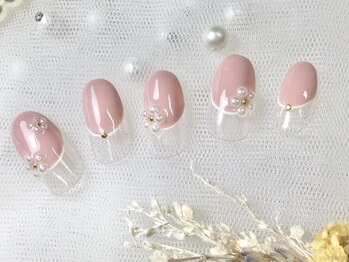 プティリボン 武蔵小金井店(PetitRibbon)/Design パールビジュー