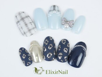 エリクサーネイル 池袋(Elixir Nail)の写真/ずっとオフ無料!!【定額カジュアル系300種以上★上品デザイン¥8980】爪にお悩みを持つ方必見!