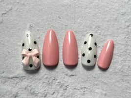 6800定額★ドット柄