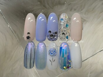 ティーエヌ 八王子店の写真/《華やかでお得な春ネイル》お値段以上の上質な春ネイルDが全員オフ無料で¥6300！