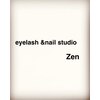 アイラッシュ アンド ネイルスタジオ ゼン(Zen)ロゴ