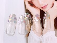 ネイルサロンフォーユー(for u)/ホログラネイル￥５９８０