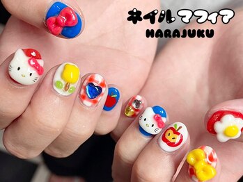 ネイルマフィア 原宿(NAIL MAFIA)/キャラ3D/パーツ