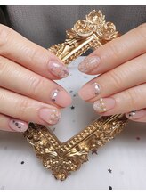 サムズアップネイル(thumbs up nail)/ハンド自由デザイン