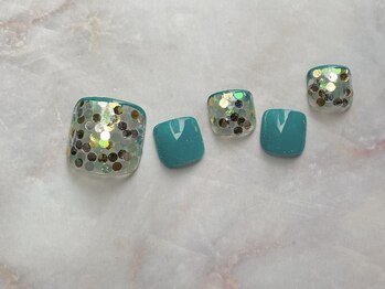 ミーム(meme)/ホログラムフットネイル