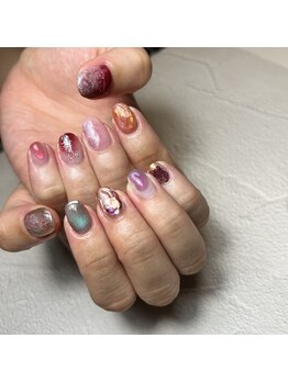 アオドットネイル(Ao. Nail)/セルフカスタムニュアンス