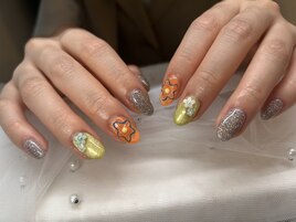 ビタミンカラーマグネット★お花