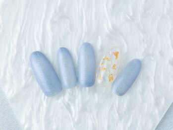 ~マグネット×シェルネイル~