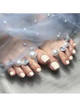 ネイルサロン あんび/フットワンカラー