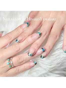 ネイルサロン by ヒサコヤマサキ/シェルフレンチ