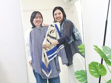 似合う柄や着こなし方もお伝えいたします♪