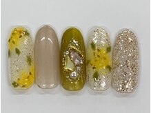 ディーネイル 四条烏丸(D-nail)/33番　2021春デザインコンテスト