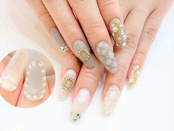 ネイルコレクション ベビーピンク(Baby Pink)/ジェル放題★キルティング