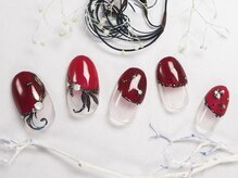 ボボカ(BOVOKA)/大人いちごネイル