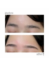 エクラ(eclat)/眉Waxスタイリング