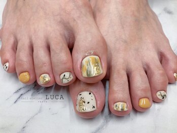 ネイルアトリエルカ(nail atelier LUCA)/M-342 大人上品ニュアンスネイル
