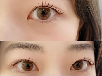 アイラッシュ ミーハ(eyelash mi-ha)の写真/《話題のブラックティント導入サロン》最新技法の&healthy/パリジェンヌ/デザインカールも豊富に取り揃え＊