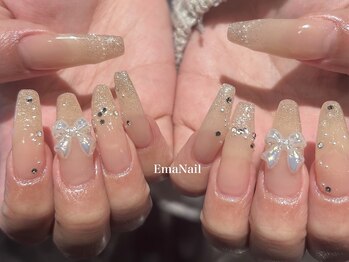 エマネイル プラス キハクヤ 梅田店(EmaNail+KIHAKUYA)/ロングネイル