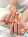 ハイビスカスネイル