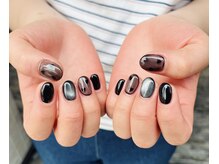 ハズグラスネイル(Haze Grass nail)/ハートホロ