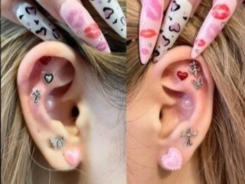 リレス(Riless)の写真/今流行りの耳ツボジュエリー！耳ツボを刺激することで血行促進♪食欲抑制やストレス軽減・リラックス効果♪