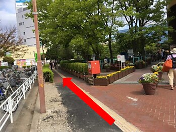 たいじ整体/稲毛海岸駅からお店まで　２