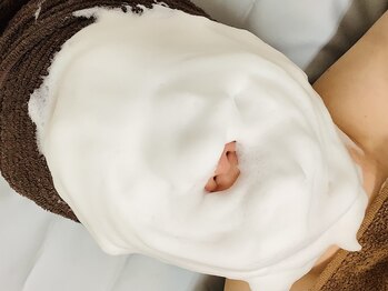 私とよもぎ バイ ベストカット 新白河駅前店(私とよもぎ by best-cut)/もこもこ泡ムートンホイップスパ