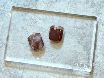 アンガット(angot.)/親指アート◆