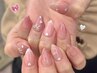 【ハンド/オフ込/丁寧ケア付◎】 韓国 nail　*￥7300