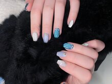 トレンドネイルスタジオ(Trend Nail Studio)/立体感のマーメイド・貝殻ネイル
