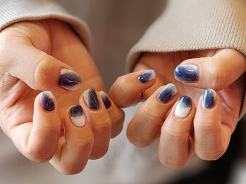 アミックスネイル(Amix nail)/もやもやニュアンス