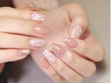 リシュエ(Rishue.)/くすみピンク×レース