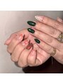 ネイル アンド アイラッシュ フルール 新宿店 ちぐはぐNail♪