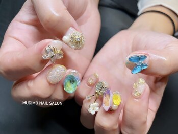 ムギモ(MUGIMO)/13,500円　ストーン　蝶々　