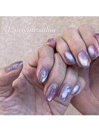 紫陽花ネイル