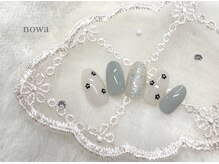 ノワ(nowa)/【デザインサンプル】お花ネイル