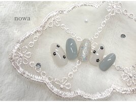 【デザインサンプル】お花ネイル