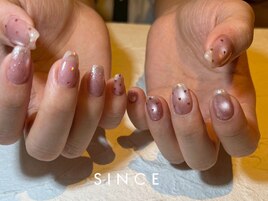 ホログラムハートネイル(山本)