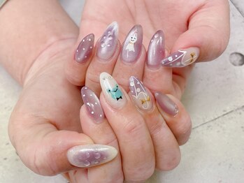 ネイル ビューティーマジック 葛西本店/梅雨デザインネイル