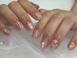 定額ツイードネイル