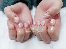 ネイルコテージ 新宿南口店(Nail cottage)/メタリックフレンチ