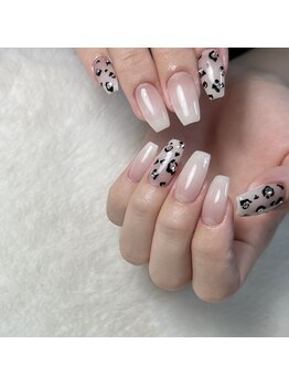 ナツネイル(natsu'nail)/ベイビーブーマー×レオパード