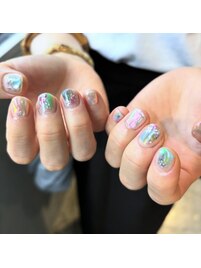 ニュアンスペイントネイル