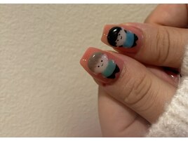 推しキャラクターネイル