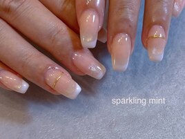 マグネット×乳白フレンチ