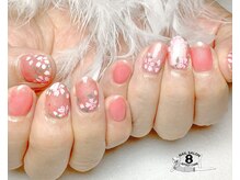 ネイルエイト 新百合ヶ丘(nail8)/春　さくら　ピンクマグネット