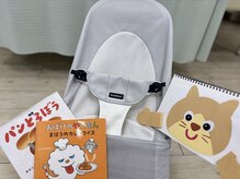 クローバー鍼灸院 整骨院 新金岡の雰囲気（バウンサー、絵本など完備しております！お子様連れ大歓迎です♪）